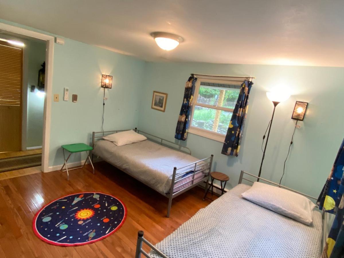 Secluded Chalet On Stream-Mins To Camelback Tannersville Exteriör bild