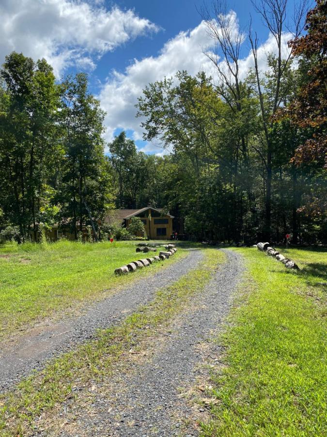 Secluded Chalet On Stream-Mins To Camelback Tannersville Exteriör bild